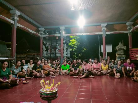 SOSIALISASI PENANGANAN SAMPAH DESA DENCARIK